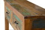 Giner y Colomer Consola Madera Reciclada Multicolor 2 Cajones